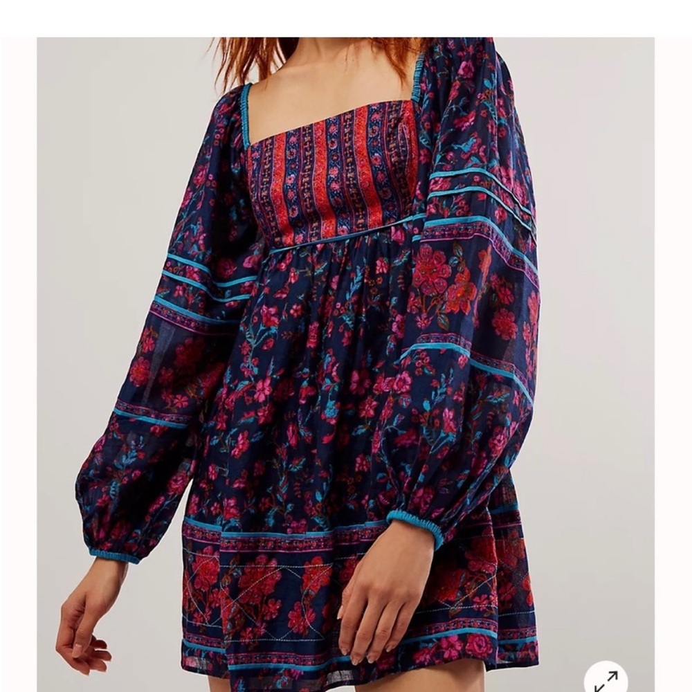 NWT Free People Endless Afternoon Mini Dress Size Medium